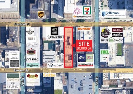 Preview of Retail space for Rent at 1210 Chestnut St