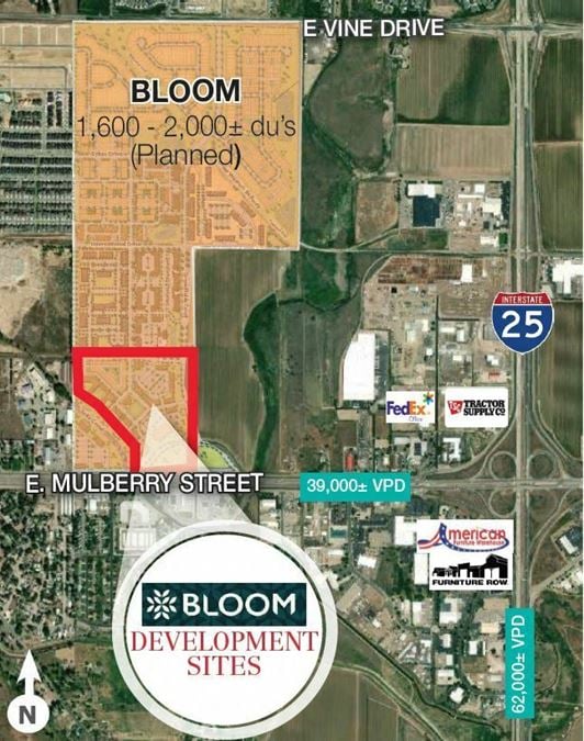 Bloom Commercial Development Sites