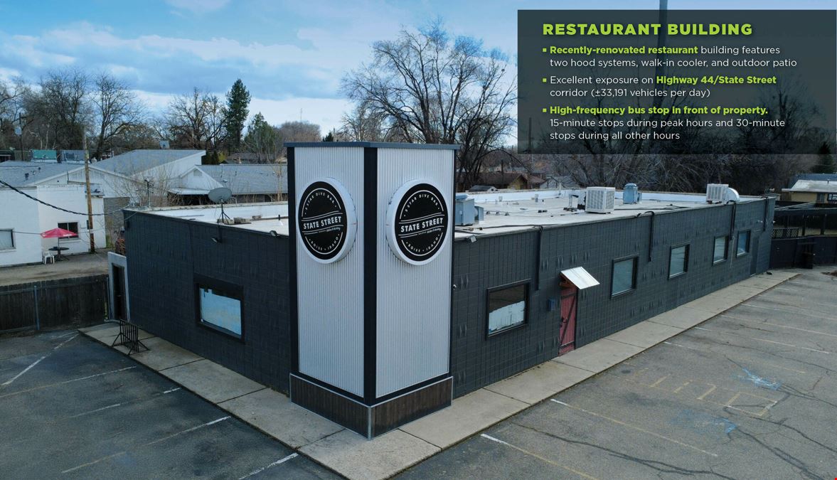 PERMIT-READY MULTIFAMILY DEVELOPMENT LAND WITH RESTAURANT BUILDING