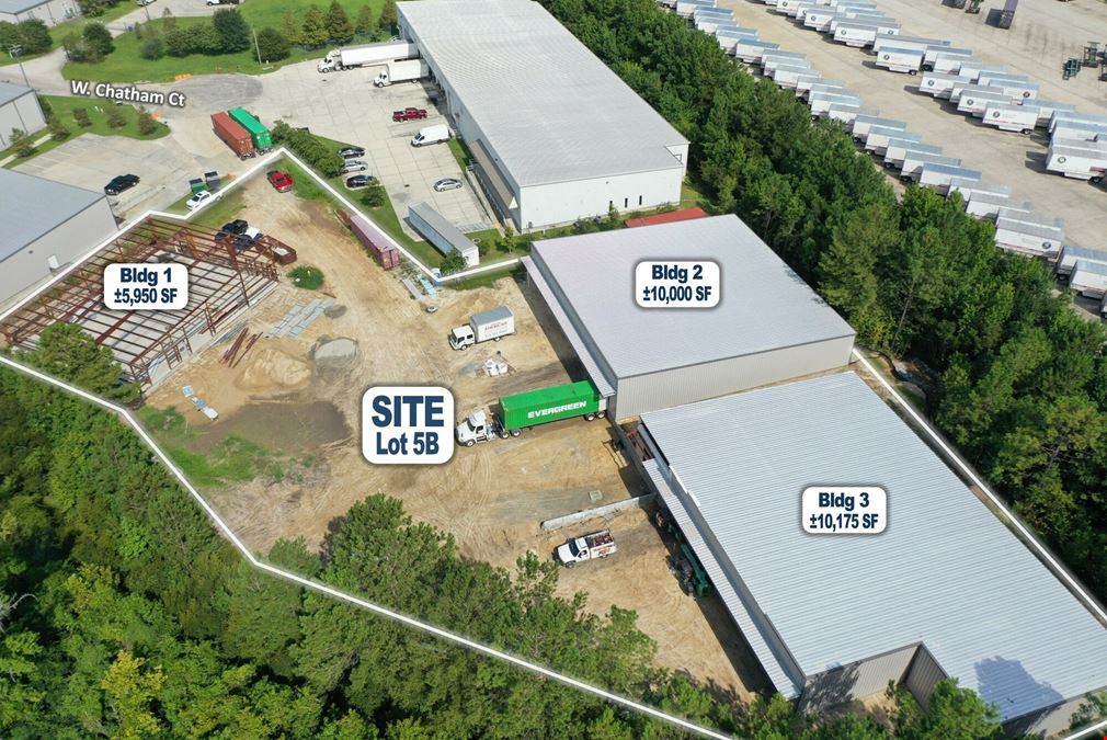 West Chatham Business Park | ±5,950 to ±10,175 SF Warehouse Space for Lease | Delivery 11/01/26