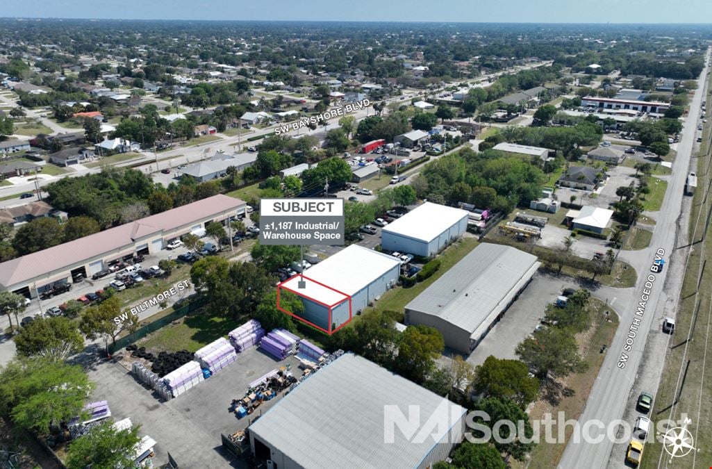 ±1,187 Industrial/Warehouse Space