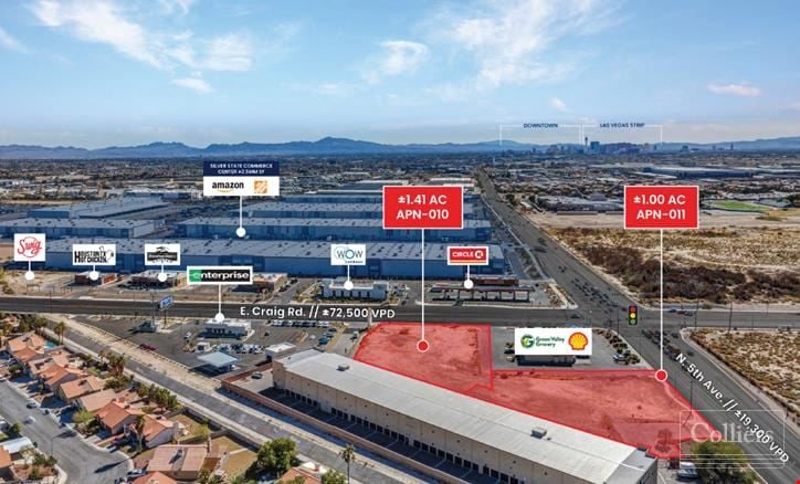 Exceptional Craig Road Pad – For Sale or Ground Lease