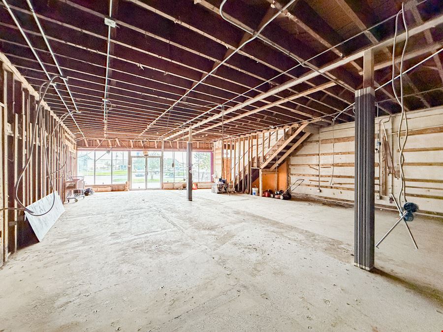 Two-Story Retail Blank Canvas Opportunity