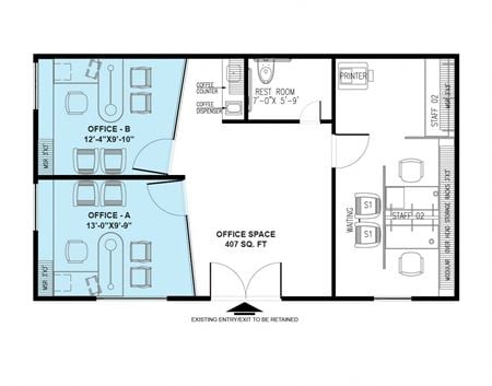Preview of Office space for Rent at 4433 Punjab Way