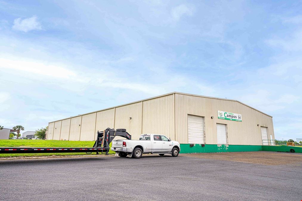 ±24,116 SF Industrial Warehouse | 8.41 ±AC |  Zoned Industrial | Edinburg, TX