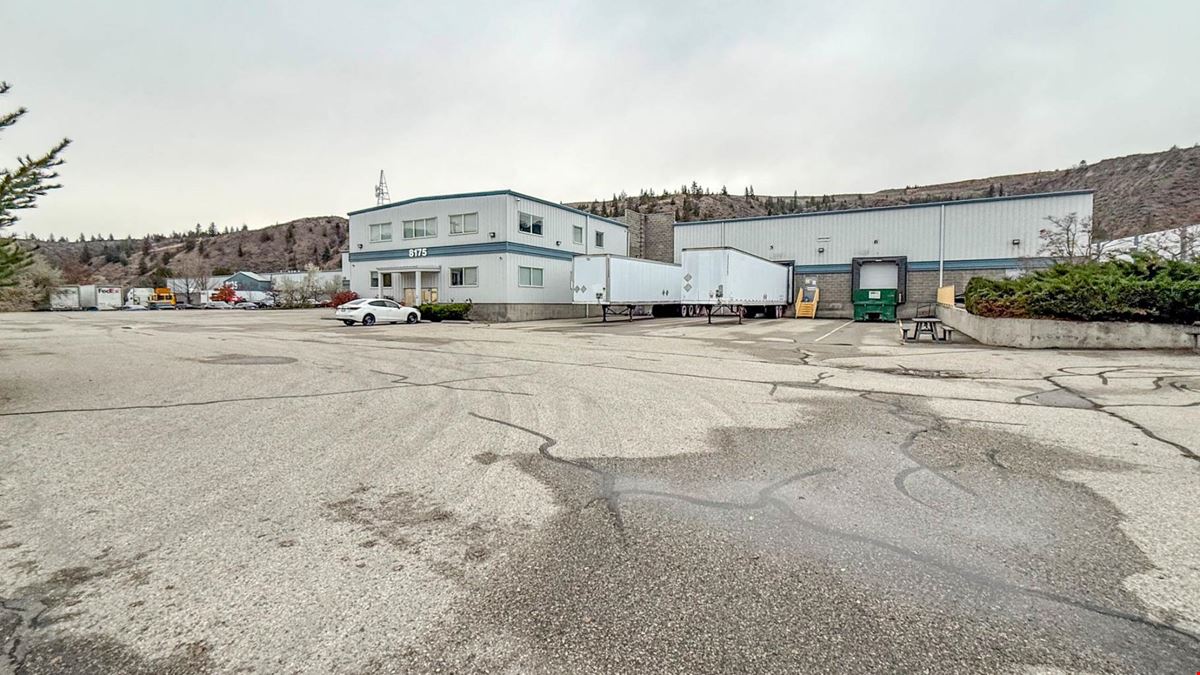 Freestanding distribution facility on 2.84 acres, available for lease