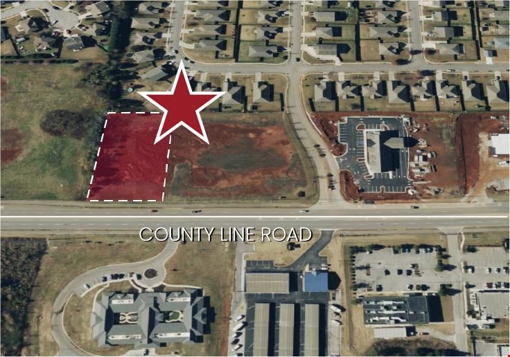 Land Parcel  10800 County Line Road