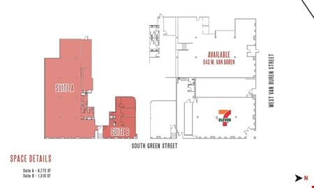 Preview of Retail space for Rent at 400 S Green Street