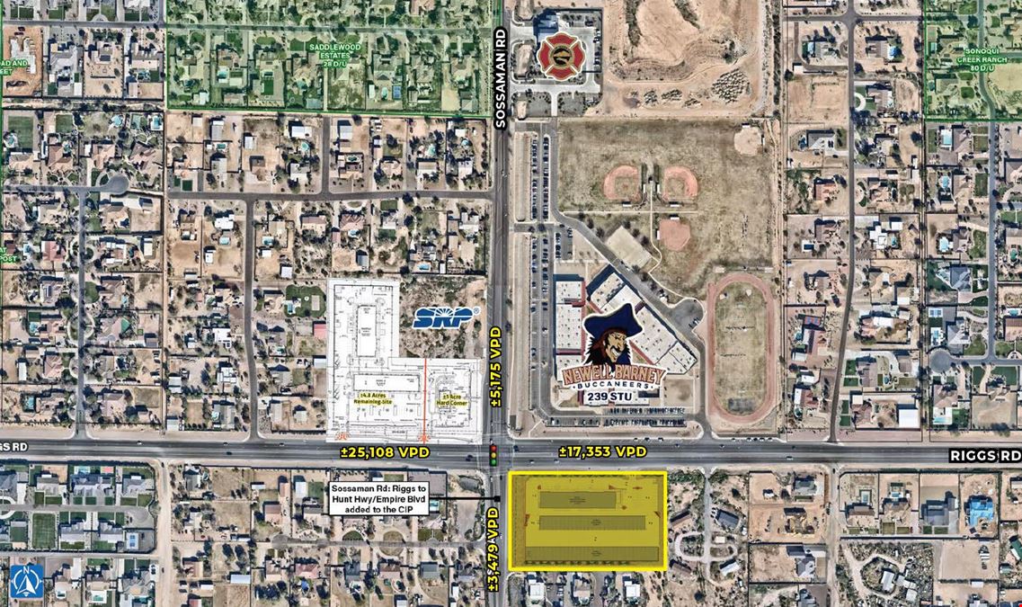 Sossaman Rd & Riggs Rd | SEC