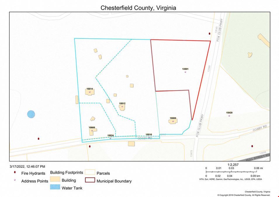 Cosby Road / Fox Club Land - 15500-15600 Cosby Rd & 13501 Fox Club Pkwy