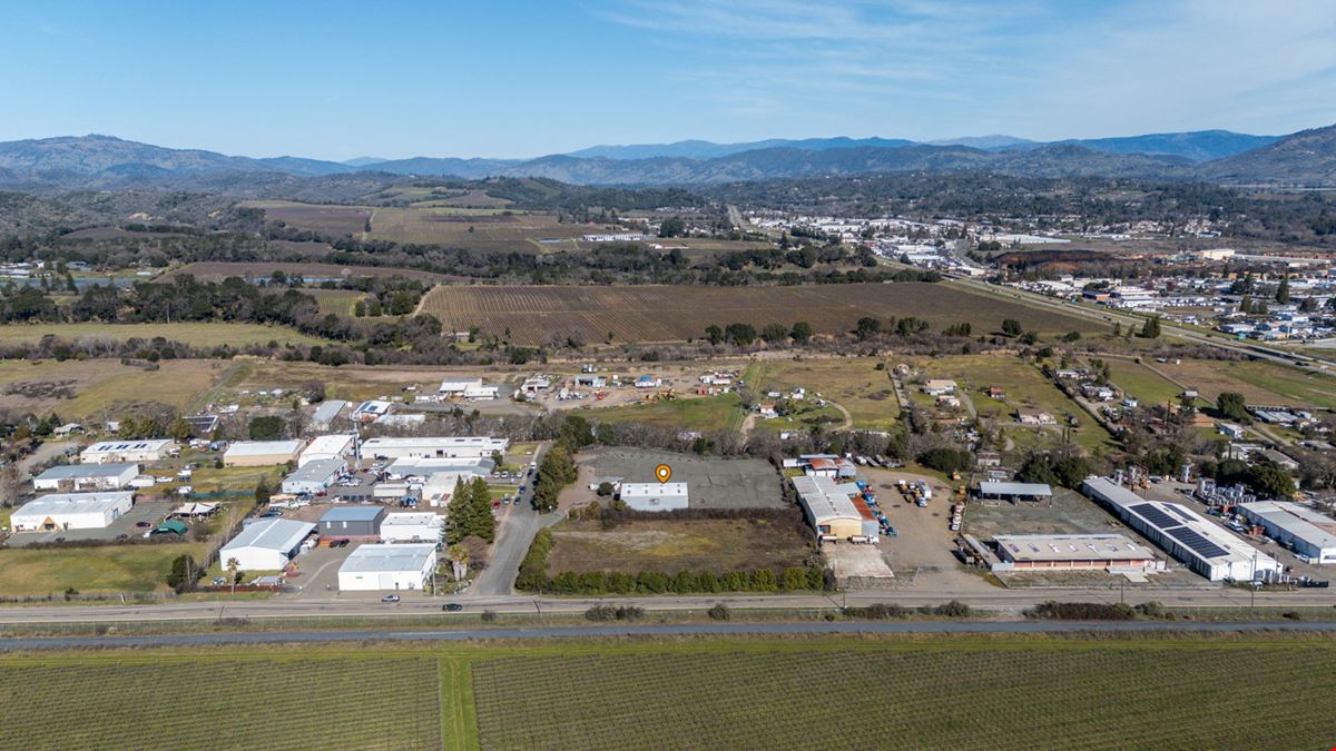 Industrial Property with Yard Space Near Freeway!