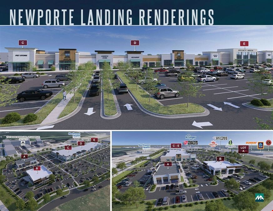 Newporte Landing Retail Development | La Porte, IN