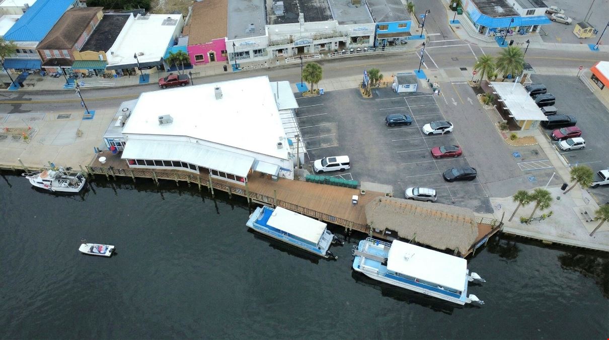 INCOME PRODUCING WATERFRONT RETAIL AND RESTAURANT IN TARPON SPRINGS HISTORIC SPONGE DOCKS
