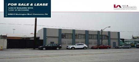 Preview of Industrial space for Rent at 4450 E Washington Blvd