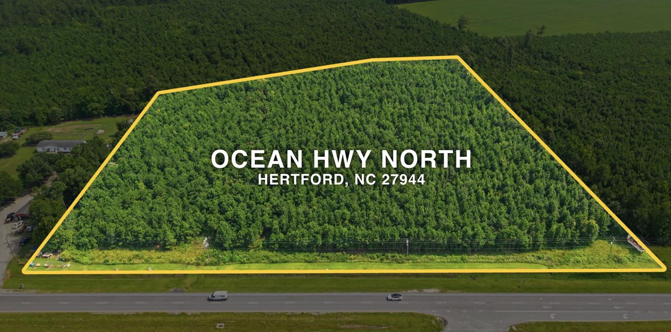 Prime Commercial Development Land on US Highway 17 | Hertford NC