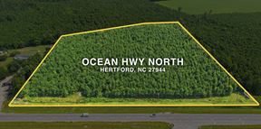 Prime Commercial Development Land on US Highway 17 | Hertford NC
