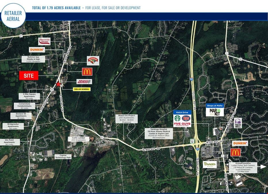 Rte. 67 & 50- Two Commercially Zoned Lots